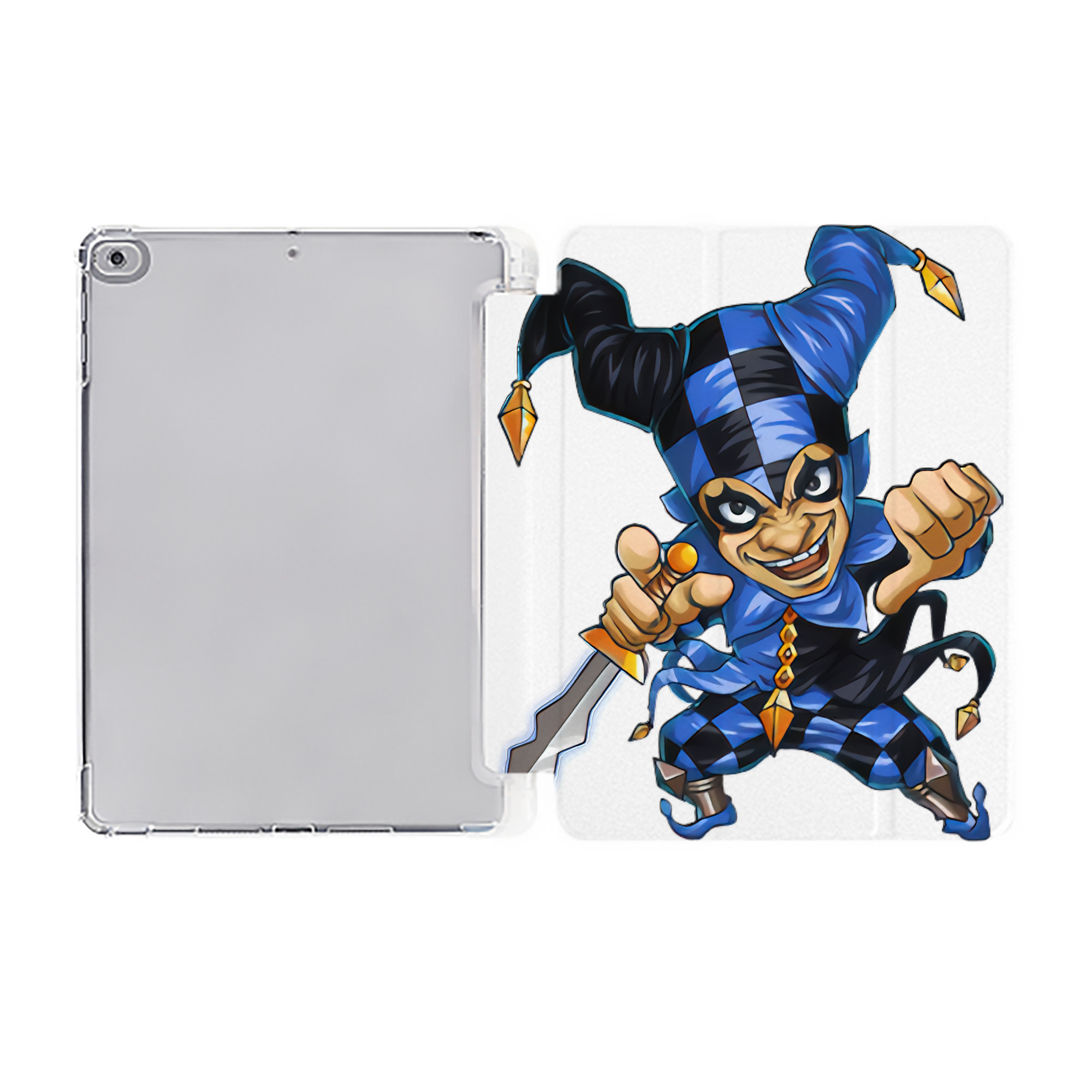 （画像用） リーグ・オブ・レジェンド League of Legends LOL IPad ケース ペン収納付き 三つ折りスタンド PUレザー×シリコン 対応機種9.5/10.5/10.9インチ